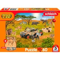 4001504564667 - Wild Life In der Sarvanne 60 Teile mit Add-on (eine Original Figur Löwenjunge)