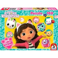 4001504564759 - Gabby´s Dollhouse Glitzerpuzzles - Gabby und ihre Freunde 100 Teile