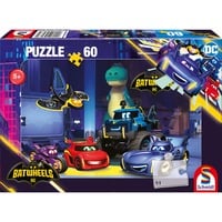 4001504564872 - DC Batwheels Bam Batwing Bibi Buff und Redbird in der Bathöhle Puzzle