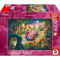 4001504573980 - Thomas Kinkade Studios Disney Dreams Collection - Alice in Wonderland Mad Hatter’s Tea Party Puzzle