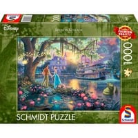 4001504575274 - Thomas Kinkade Studios Disney Dreams Collection - Die Prinzessin und der Frosch Puzzle