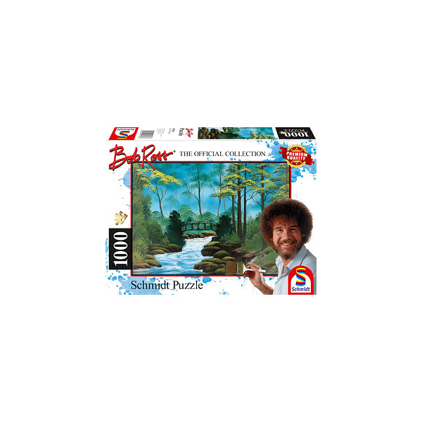 4001504575366 - Bob Ross Abgelegene Brücke Puzzle 1000 Teile 4001504575366 Schmidt