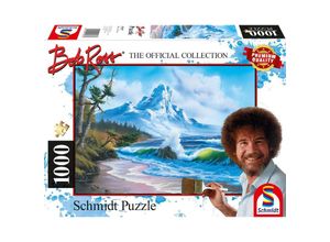 4001504575373 - Bob Ross Berg am Meer 1000 Teile Puzzle