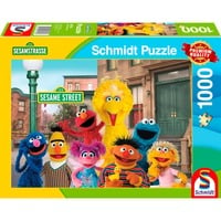 4001504575748 - Sesamstrasse Wiedersehen mit guten alten Freunden 1000 Teile Puzzle