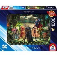 4001504575915 - Thomas Kinkade The Justice League Puzzle 1000 Teile 4001504575915 Schmidt