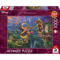 4001504580346 - Thomas Kinkade Studios Disney Dreams Collection - Rapunzel Tangled up in Love Puzzle