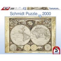 4001504581787 - Puzzle Historische Weltkarte 2000 Teile