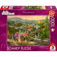 4001504584245 - Thomas Kinkade Studios Bibi Blocksberg – Junghexentreffen Puzzle