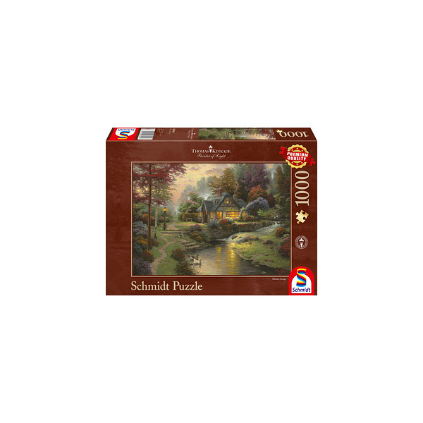 4001504584641 - Thomas Kinkade Friedliche Abendstimmung Puzzle 1000 Teile 4001504584641 Schmidt