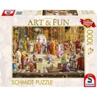 4001504585266 - Art & Fun Markus Binz Die Schule von Athen 2024 Puzzle