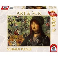 4001504585297 - Art & Fun Markus Binz Mona Lisa 2024 Puzzle