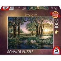 4001504585464 - Terry Redlin Morgenzauber am Teich Puzzle