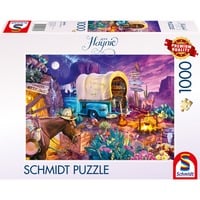 4001504585761 - Jeff Haynie Romantisches Wildwest-Camping Puzzle