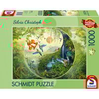 4001504585952 - Silvia Christoph Yin & Yang Im Wald der Kolibris Puzzle