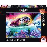 4001504586348 - Sheena Pike Neon-Schildkröte Puzzle 4001504586348 - Sheena Pike Neon-Schildkröte Puzzle