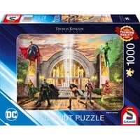 4001504587888 - Thomas Kinkade Studios DC Justics League - Hall Of Justice Puzzle