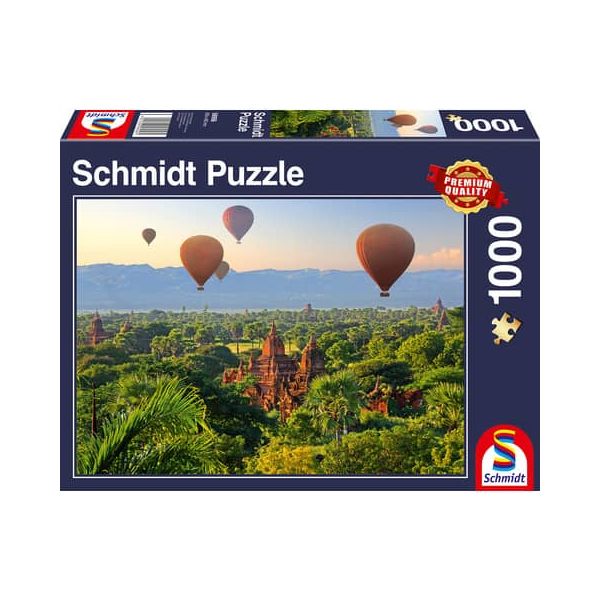 4001504589561 - Puzzle Heißluftballons - 1000 Teile 4001504589561 SCHMIDT