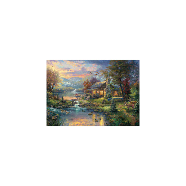 4001504594671 - Thomas Kinkade Im Naturparadies Puzzle 1000 Teile 4001504594671 Schmidt