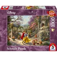 4001504596255 - Thomas Kinkade Studios Painter of Light - Disney Schneewittchen - Tanz mit dem Prinzen Puzzle