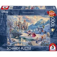 4001504596712 - Unknown Thomas Kinkade Studios Disney - Die Schöne und das Biest Zauberhafter Winterabend