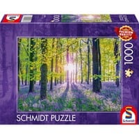 4001504597672 - Zarte Glockenblumen im Wald Puzzle