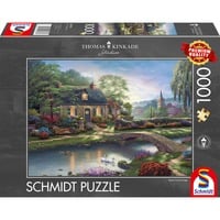 4001504597757 - Thomas Kinkade Studios Stoney Creek Cottage Puzzle