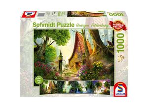 4001504599096 - Schmidt Puzzle 1000 - Haus auf der Lichtung (Puzzle)