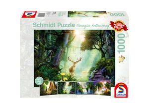 4001504599102 - Schmidt Puzzle 1000 - Rehe im Wald (Puzzle)