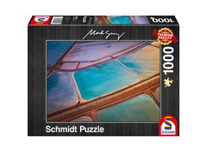 4001504599249 - Schmidt Puzzle - Mark Gray Pastels (1000 pieces)