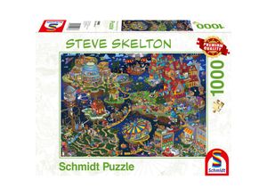 4001504599683 - Schmidt Puzzle 1000 - Verrückte Welt (Puzzle)