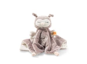 4001505241857 - Soft Cuddly Friends Ollie Eule Schmusetuch (26 cm) [rosébraun creme]