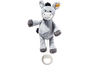 4001505242496 - Soft Cuddly Friends Spieluhr Dinkie Esel 26 cm grau