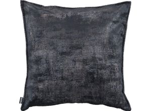 4001537035745 - Dekokissen HOCK Hypnos Dekokissen_Sitzkissen_Kissenhüllen Gr B L 50 cm x 50 cm 1 St schwarz (schwarz unifarben) Dekokissen uni Kissenhülle mit Füllung 1 Stück