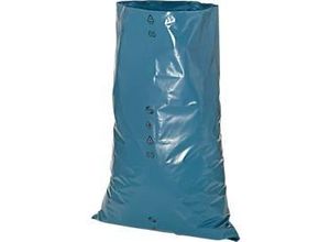 4001553101035 - DEISS PREMIUM 10103 Abfallsack 120 Liter blau Typ 200 Schwerlast Müllsäcke Recyclingmaterial extreme Ansprüche (B x L) 700 x 1100 mm 1 Karton = 50 Stück