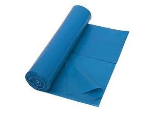 4001553712101 - DEISS Mittlere Belastung Müllsäcke 240 L Blau LDPE (Polyethylen niedriger Dichte) 42 Mikron 10 Stück