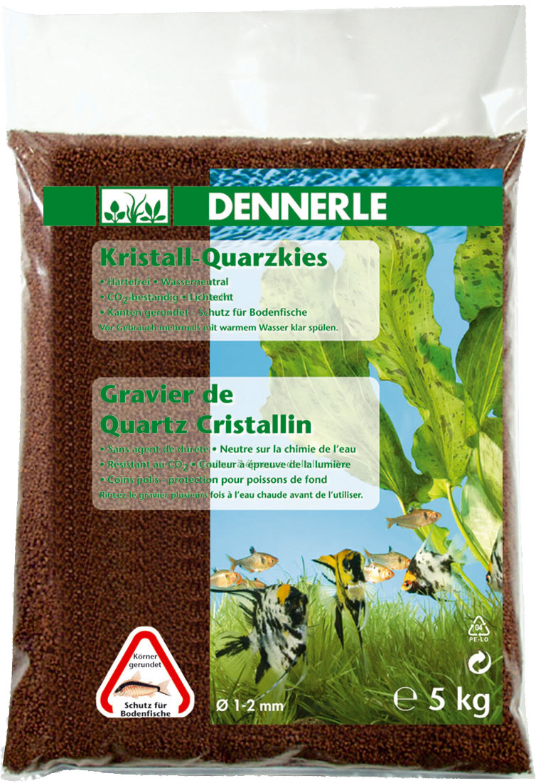 4001615017496 - Dennerle Kristall-Quarzkies Rehbraun 5 kg