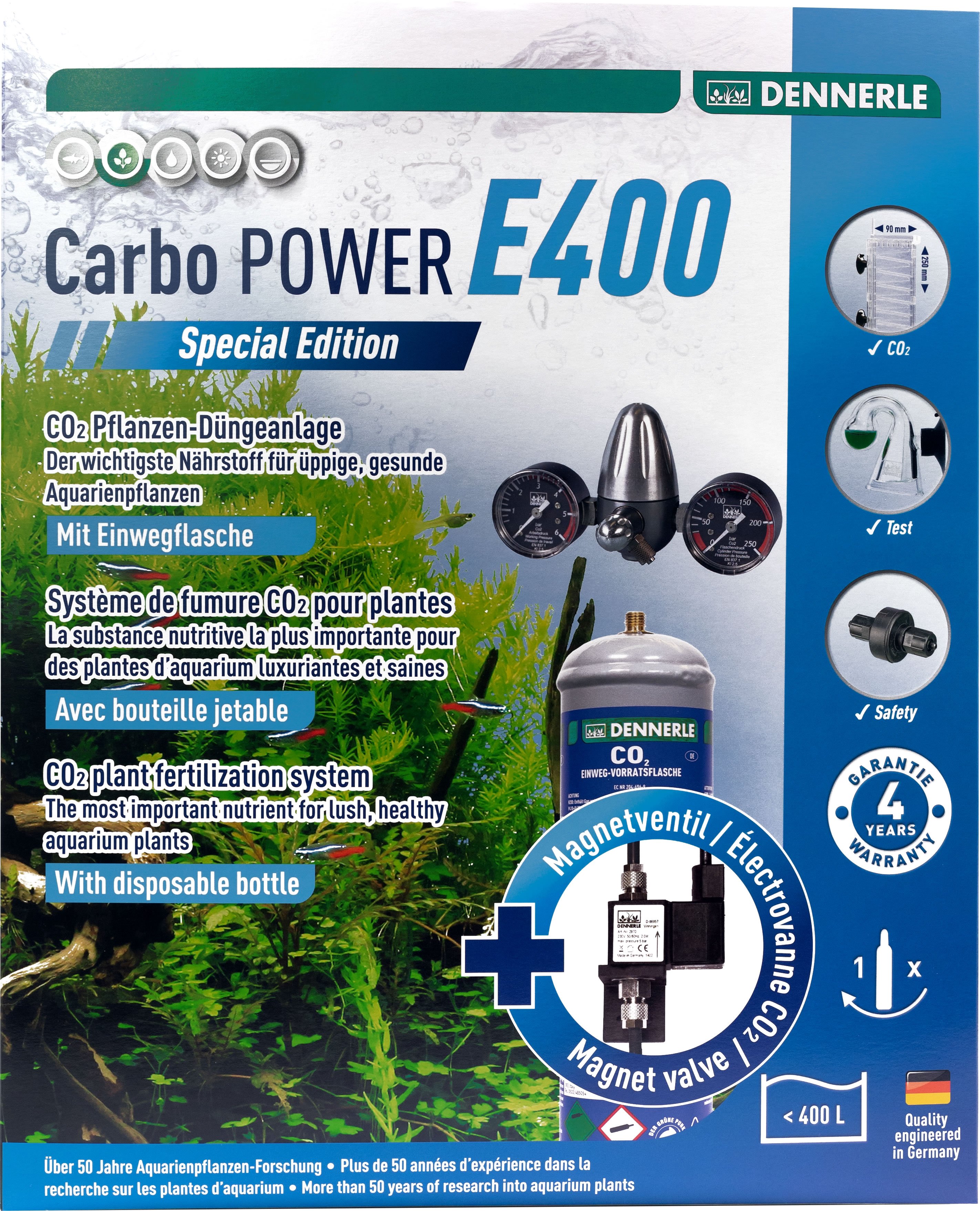 4001615029765 - Dennerle Carbo POWER E400 Special Edition [2976]