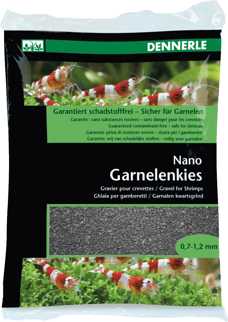 4001615059137 - Dennerle Nano Garnelenkies sulawesi schwarz - 2 kg