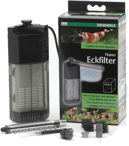 4001615059250 - Dennerle Nano Eckfilter normal 10-40 l