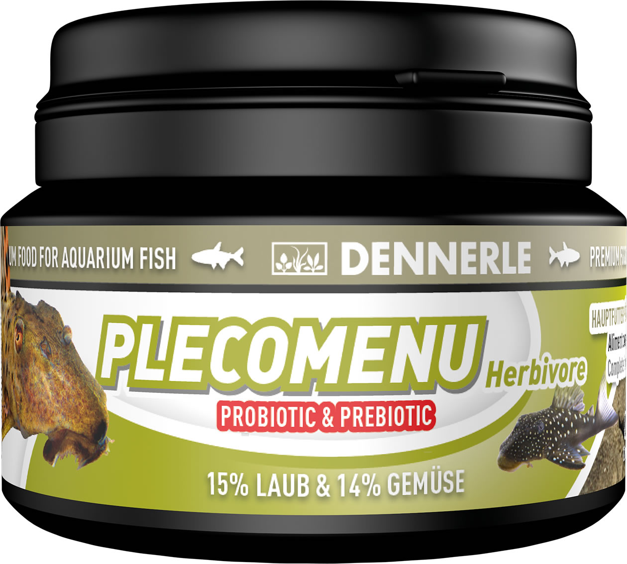 4001615075120 - Dennerle PlecoMenu Herbivore 100 ml