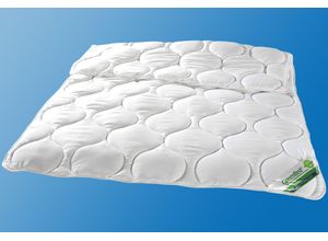 4001626000173 - Kunstfaserbettdecke Greenfirst Bettdecken Gr B L 135 cm x 200 cm normal weiß Steppbettdecke mit Greenfirst-Ausrüstung