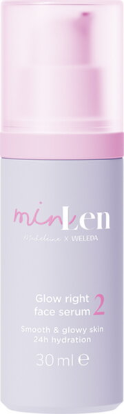 4001638580878 - minLen Glow Right Face Serum 30 ml