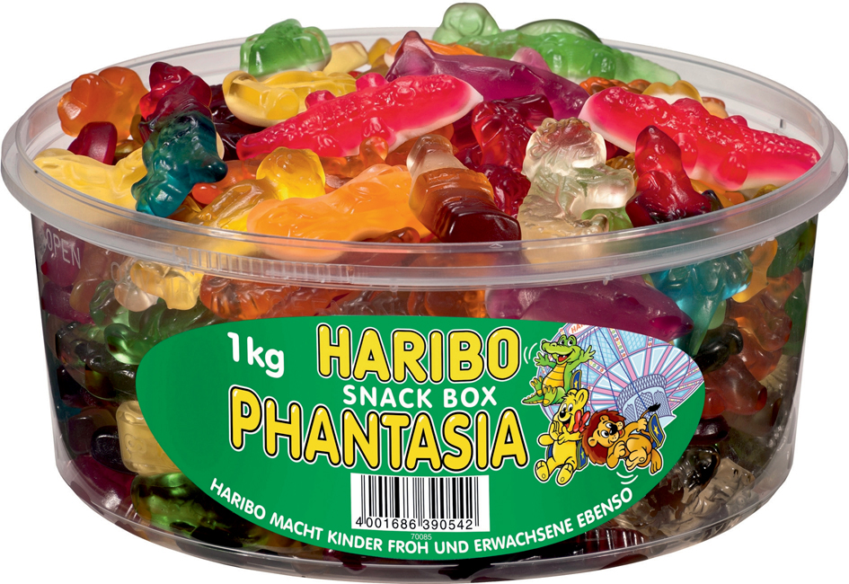 4001686390542 - Fruchtgummi PHANTASIA 1 kg Runddose