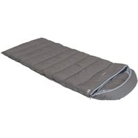 4001690212380 - Deckenschlafsack HIGH PEAK Dundee 4 Schlafsäcke Gr B L 90 cm x 230 cm Reißverschluss links grau (grau hellgrau) Deckenschlafsäcke