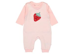 4001742949288 - - Strampler CHERRYBERRY mit Langarmshirt in rosa Gr74