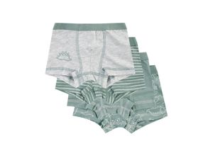 4001742956330 - - Boxershorts DINOPARTY 4er-Pack in grün Gr86 92