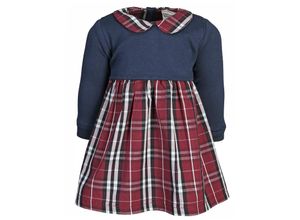 4001742971395 - - Webkleid KARO mit Langarmshirt in marine Gr92