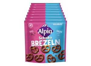 4001743465787 - Alpia Schoko Brezeln Vollmilch 140 g 8er Pack