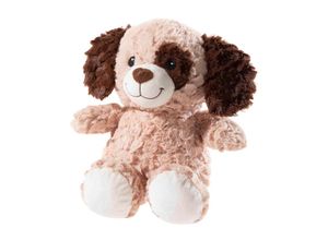 4001750449534 - - Kuscheltier HUND (32cm) in braun-beige