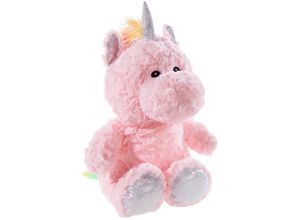 4001750449558 - - Kuscheltier EINHORN (32cm) in rosa